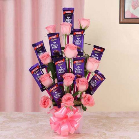 Choco Pinky Bouquet
